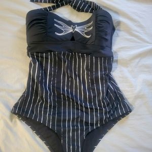 Disney Jack Skellington one piece bathing sui5